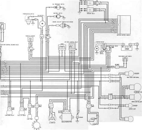 yamaha vmax 600 wiring diagram 
